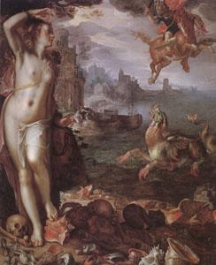 Joachim Wtewael Perseus and Andromeda (mk05) France oil painting art